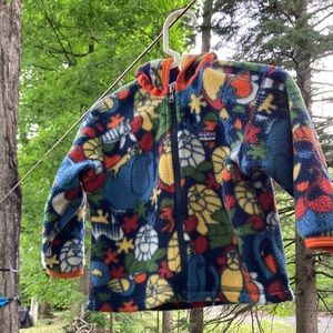 Patagonia fleece jacket size 18 months